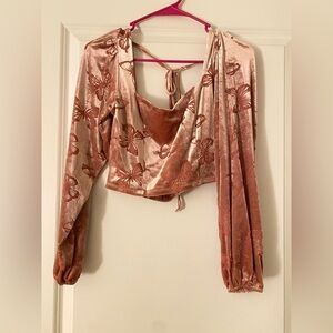 Altar’d State butterfly crop top